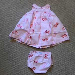 Girls Jacadi two piece dress